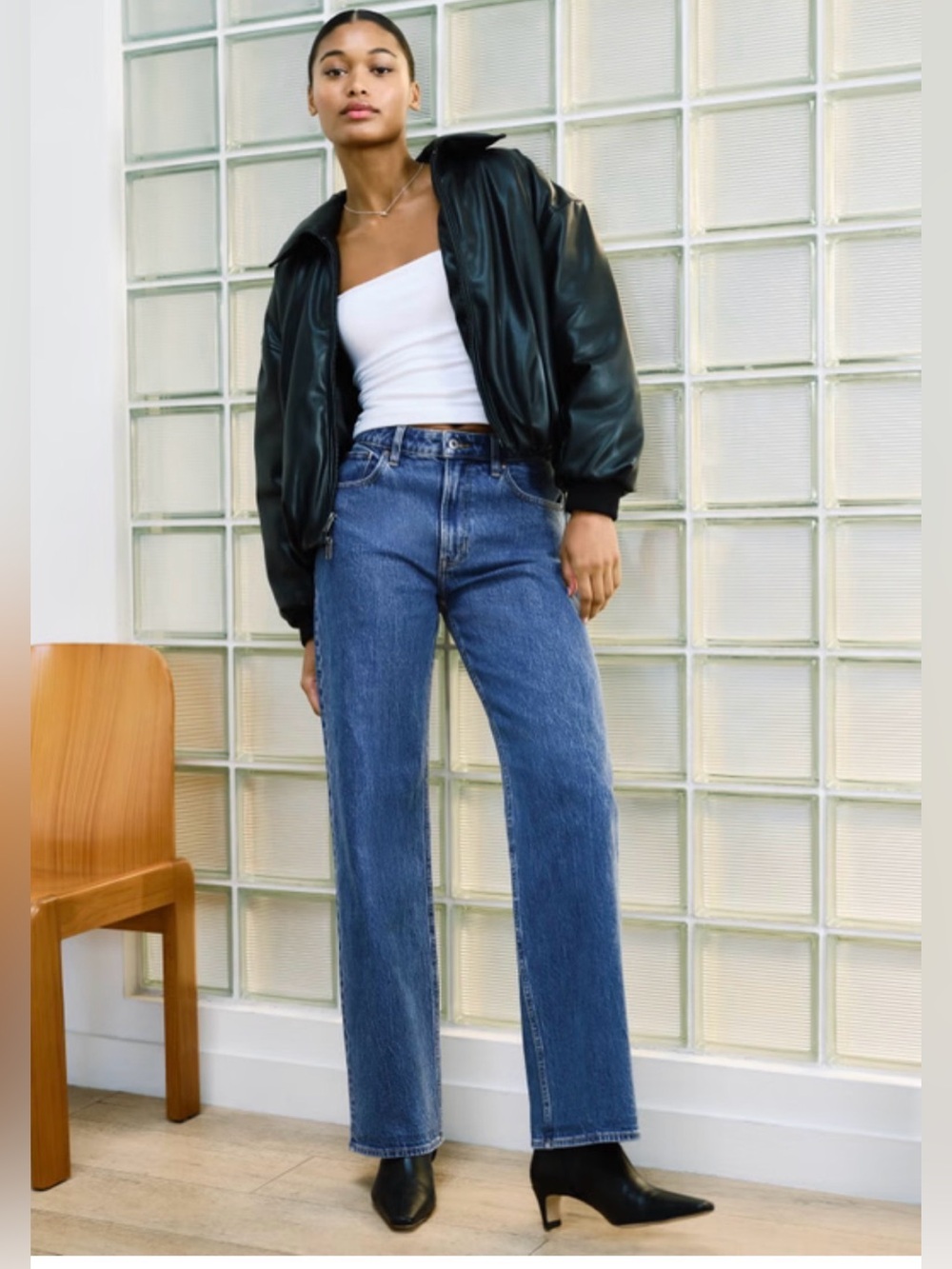 Abercrombie & Fitch Curve Love High Rise 90s Relaxed Jean Size 29L